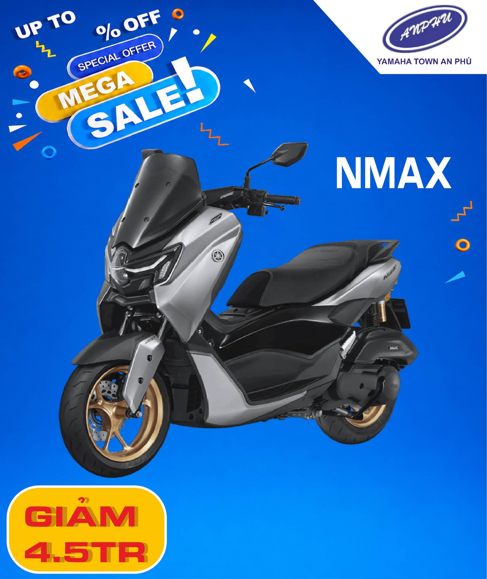 Yamaha NMAX – PHIÊN BẢN TECH MAX