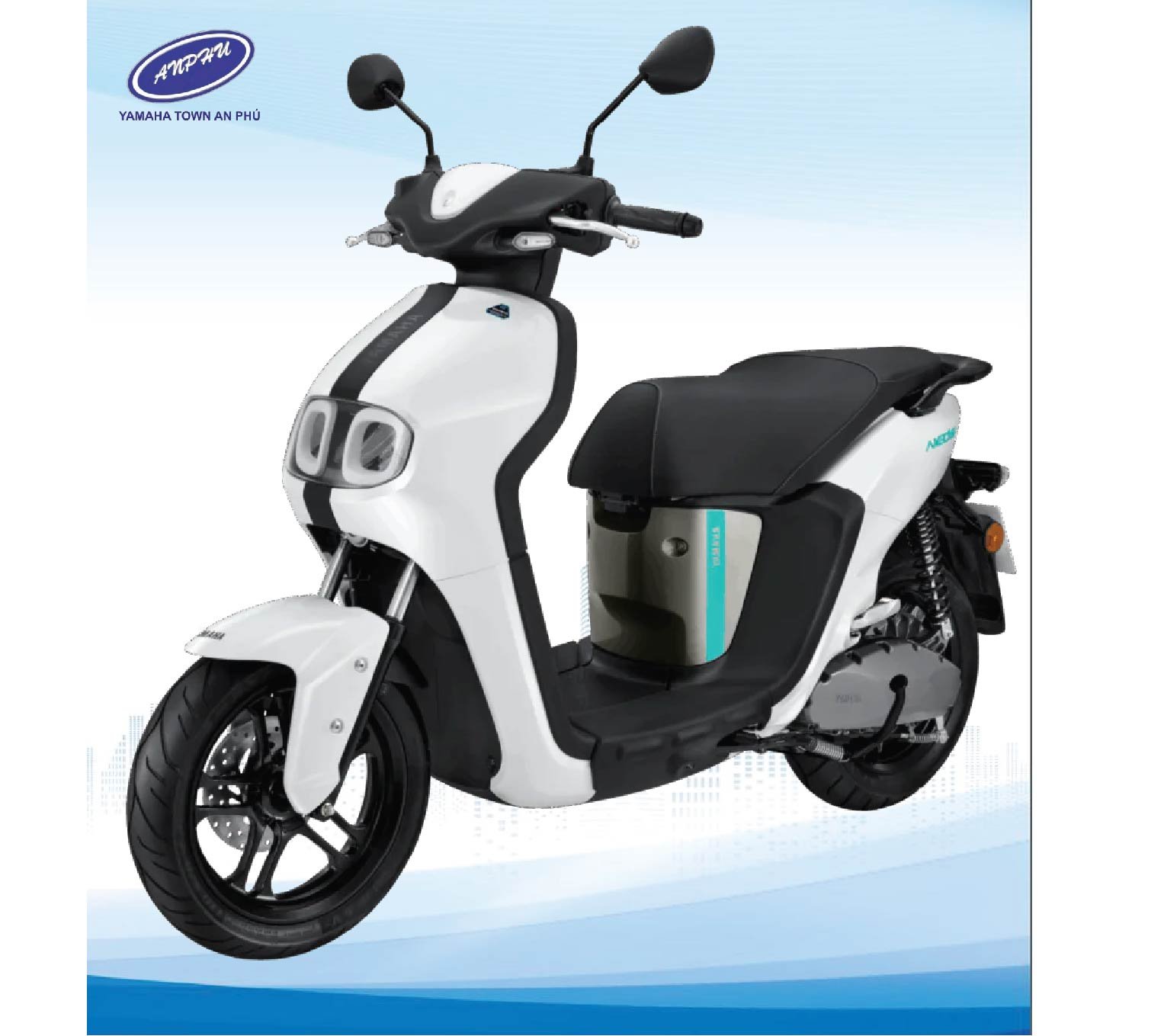 Yamaha XE MÁY ĐIỆN YAMAHA NEO'S TRẮNG