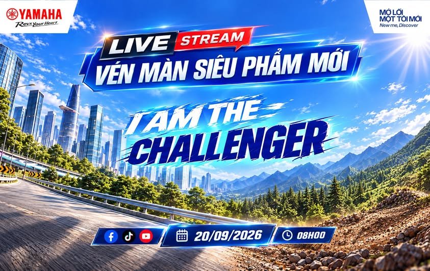 CÙNG YAMAHA VÉN MÀN SIÊU PHẨM MỚI: CHINH PHỤC MỌI HÀNH TRÌNH