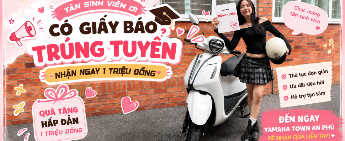 🎓 CÓ GIẤY BÁO TRÚNG TUYỂN – NHẬN NGAY ƯU ĐÃI 1.000.000 ĐỒNG!