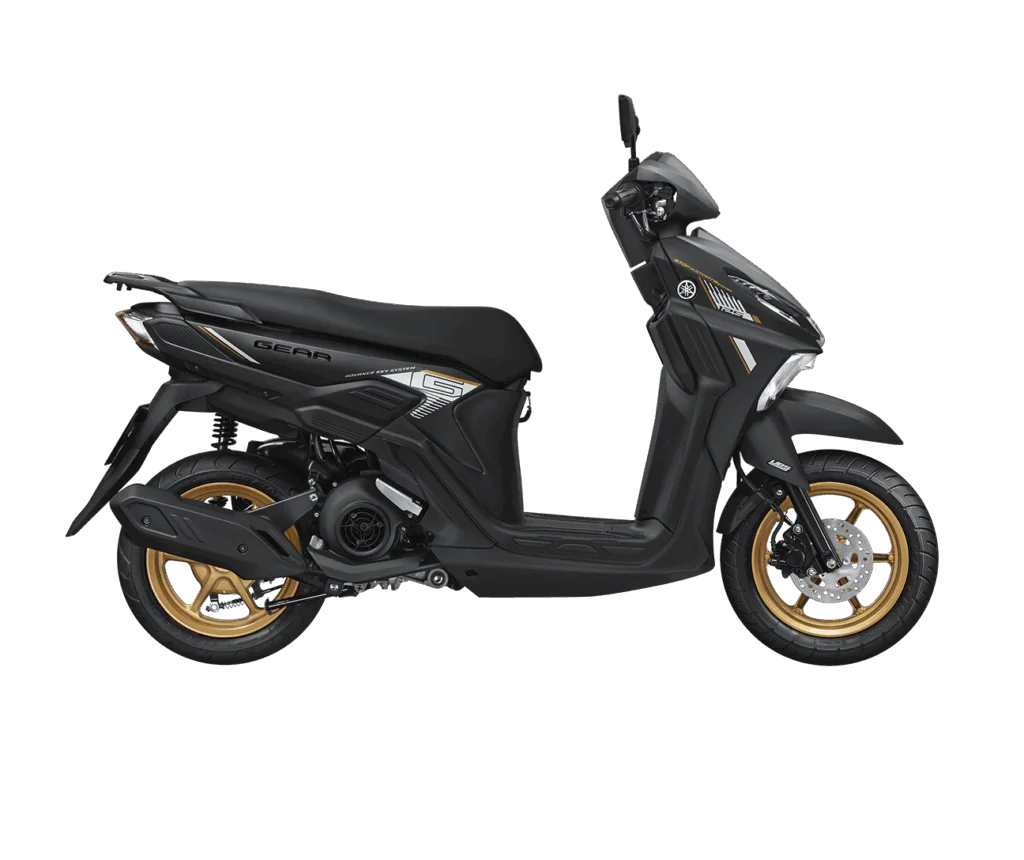 Yamaha GEAR 125 Hybrid phiên bản cao cấp ĐEN BẠC
