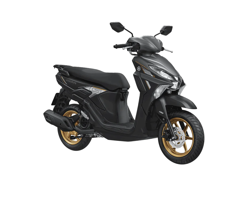 Yamaha GEAR 125 Hybrid phiên bản cao cấp ĐEN BẠC