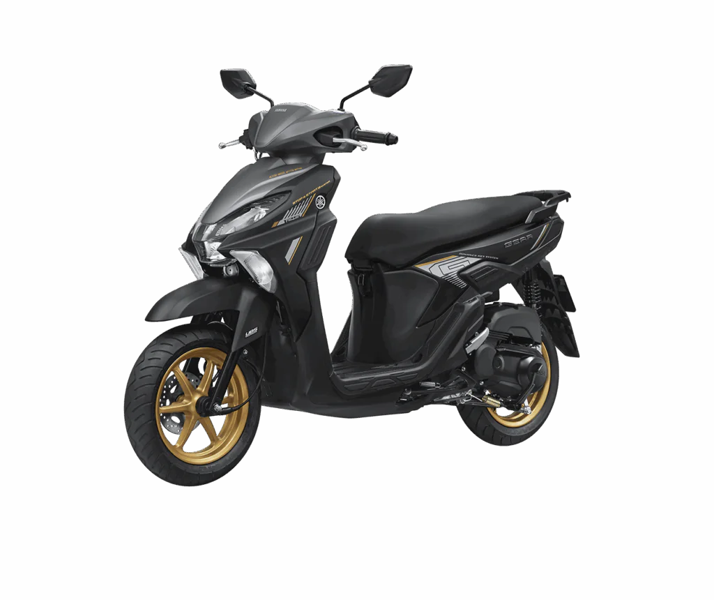 Yamaha GEAR 125 Hybrid phiên bản cao cấp ĐEN BẠC