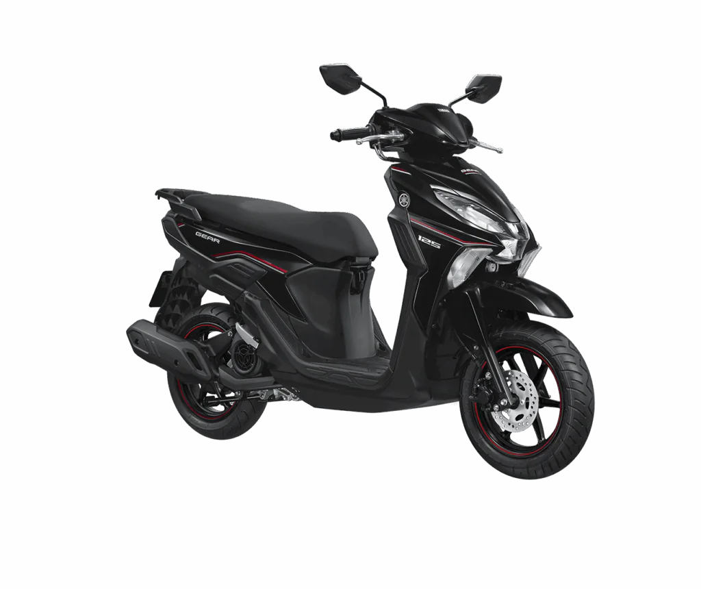 Yamaha GEAR 125 Hybrid phiên bản tiêu chuẩn ĐEN ĐỎ