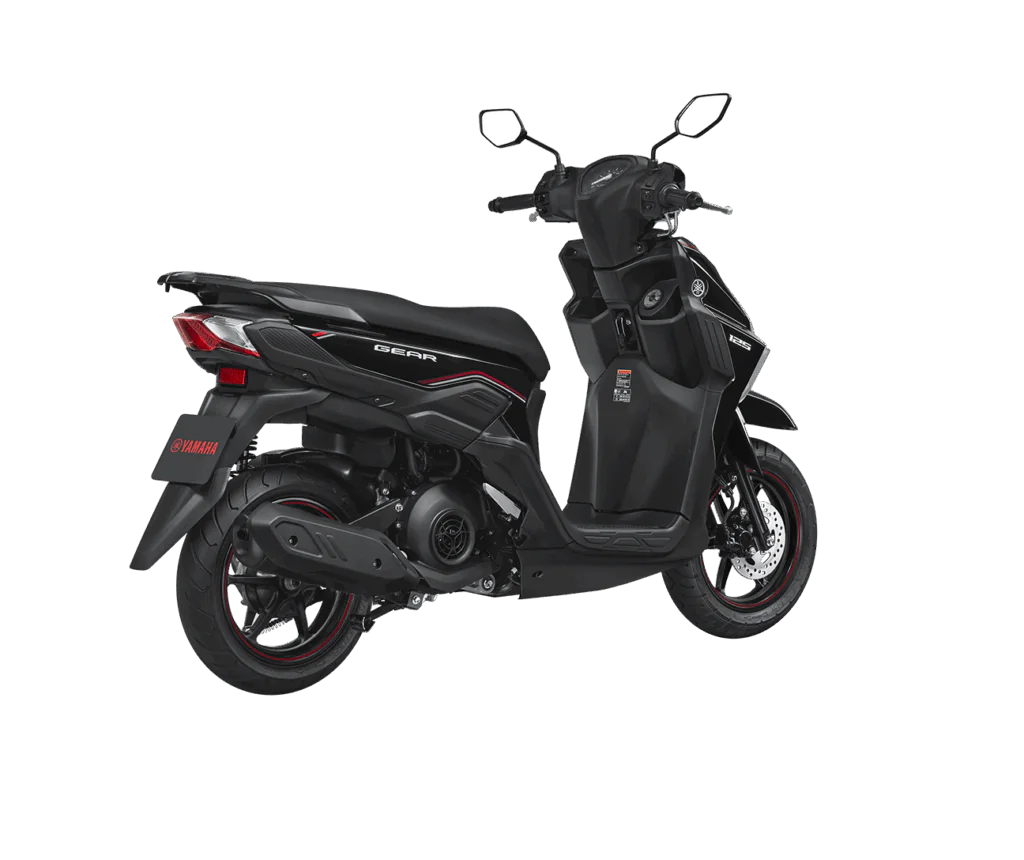 Yamaha GEAR 125 Hybrid phiên bản tiêu chuẩn ĐEN ĐỎ