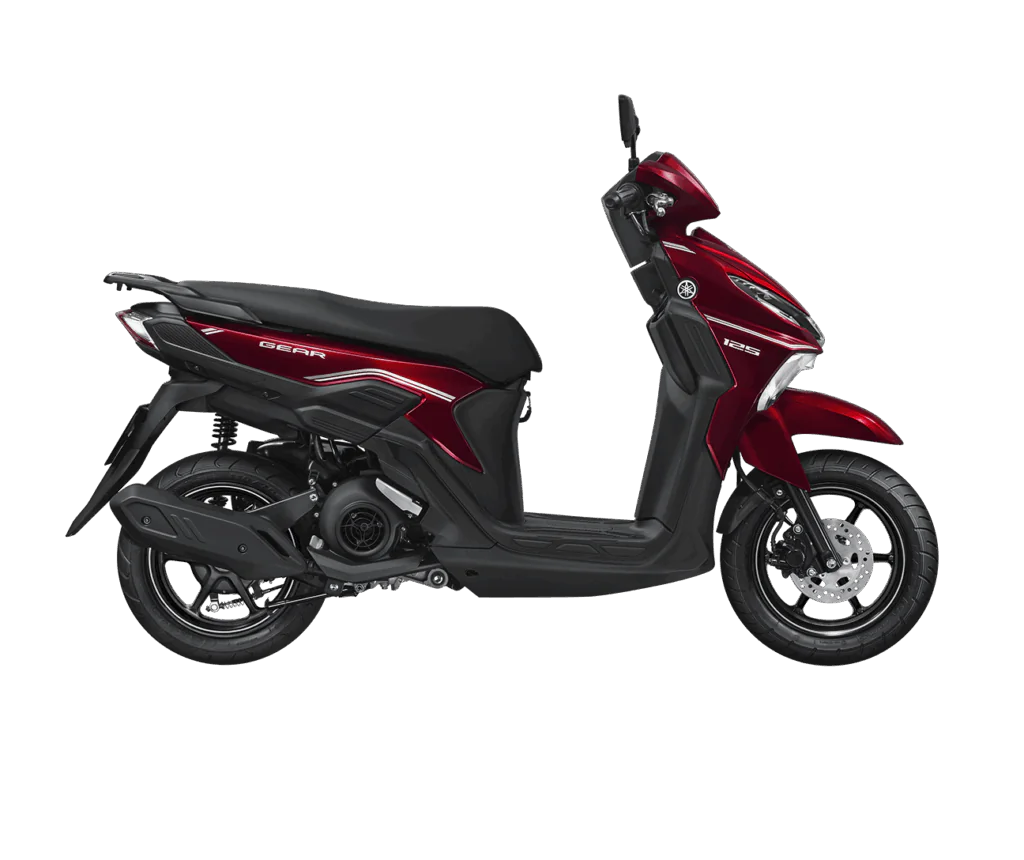 Yamaha GEAR 125 Hybrid phiên bản tiêu chuẩn ĐỎ TRẮNG