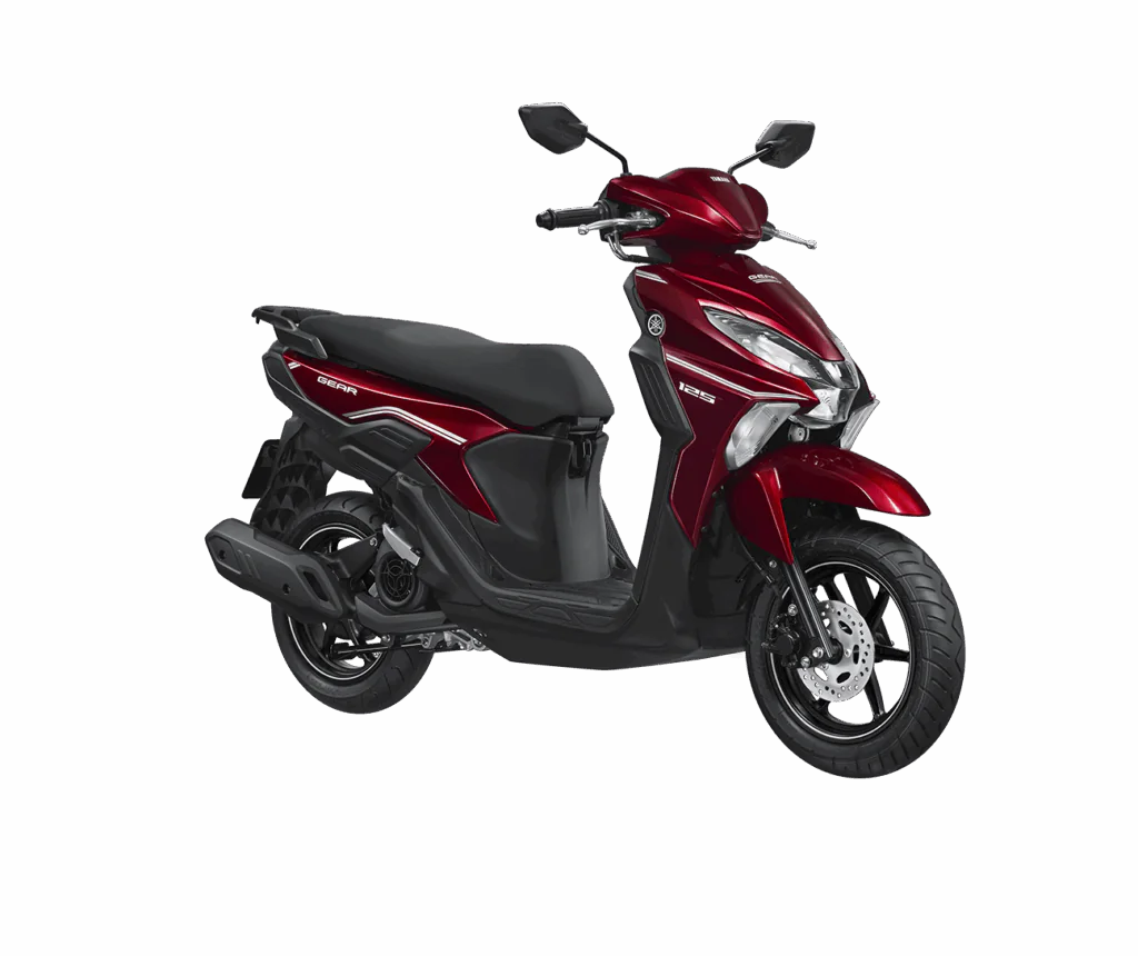 Yamaha GEAR 125 Hybrid phiên bản tiêu chuẩn ĐỎ TRẮNG
