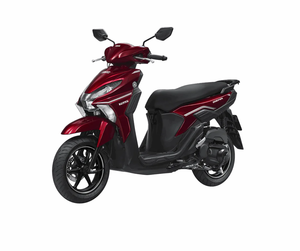Yamaha GEAR 125 Hybrid phiên bản tiêu chuẩn ĐỎ TRẮNG