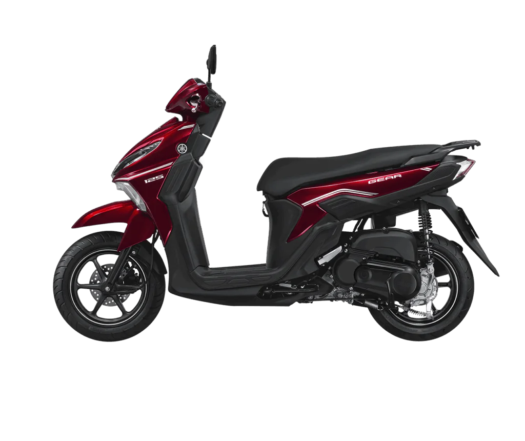 Yamaha GEAR 125 Hybrid phiên bản tiêu chuẩn ĐỎ TRẮNG