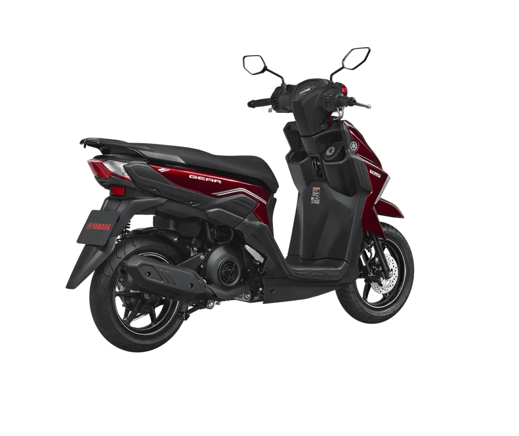 Yamaha GEAR 125 Hybrid phiên bản tiêu chuẩn ĐỎ TRẮNG