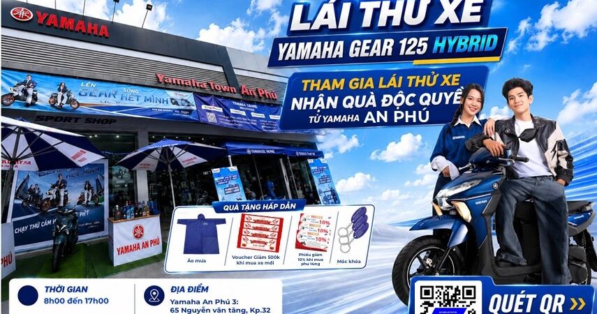 TRƯNG BÀY & CHẠY THỬ YAMAHA GEAR HYBRID THẾ HỆ MỚI