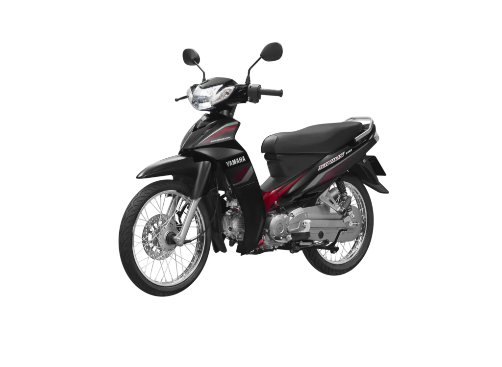 Yamaha Sirius phiên bản phanh đĩa màu mới 2025 ĐỎ ĐEN